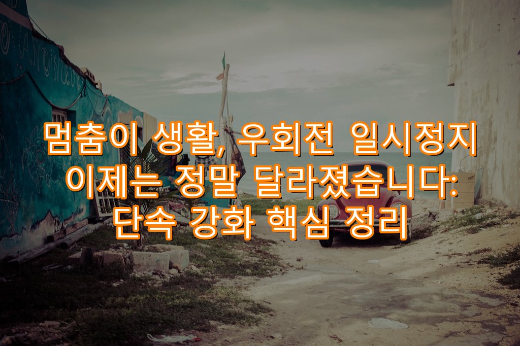 멈춤이 생활, 우회전 일시정지 이제는 정말 달라졌습니다: 단속 강화 핵심 정리 2 멈춤이 생활, 우회전 일시정지 이제는 정말 달라졌습니다: 단속 강화 핵심 정리