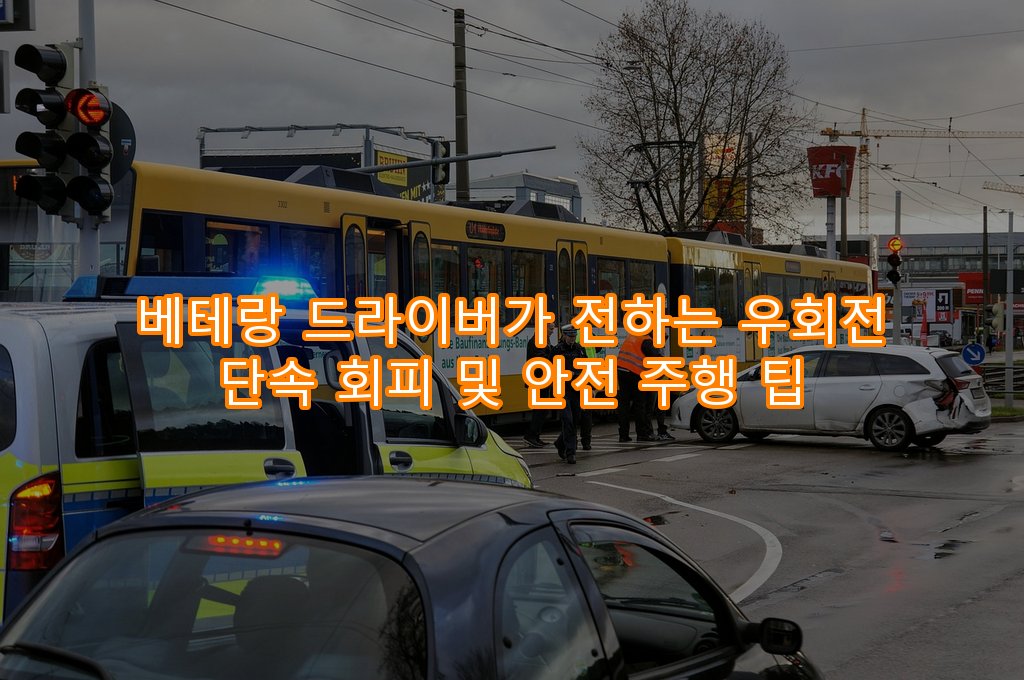 베테랑 드라이버가 전하는 우회전 단속 회피 및 안전 주행 팁